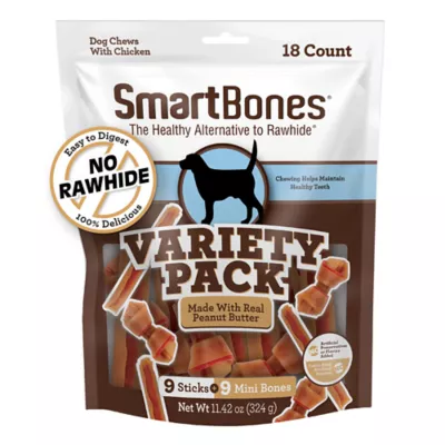 Product SmartBones Sticks and Bones Variety Pack 12.8 OZ