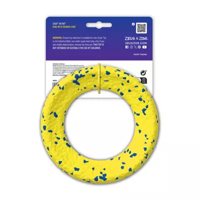 Product Zeus Nitro Dog Toy Weighted Ring Roller, 16cm (6.3in)