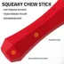 Playology Chew Stick Squeaker Beef Scent Dog Toy image thumbnail 2