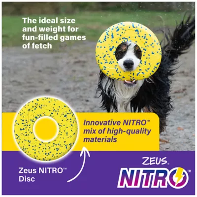 Product Zeus Nitro Dog Toy Flying Disc, 24cm (9.4in)