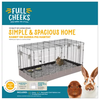 Product Full Cheeks Simple & Spacious Home, Rabbit or Guinea Pig Habitat