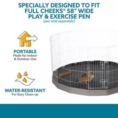 Product Full Cheeks 58" Wide Play & Exercise Pen Replacement Liner