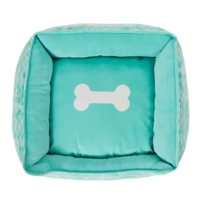 Product Top Paw® Wave & Bone Cuddler Dog Bed