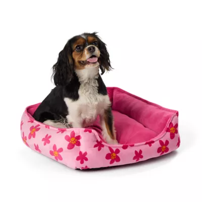 Product Top Paw® Floral Cuddler Dog Bed