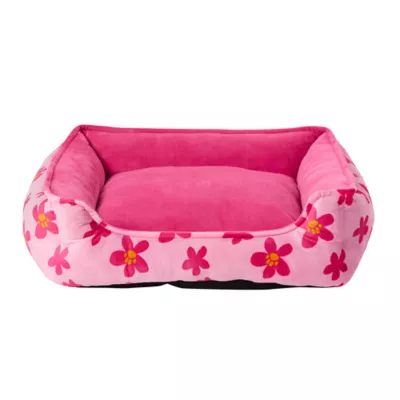 Product Top Paw® Floral Cuddler Dog Bed