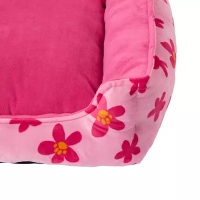 Product Top Paw® Floral Cuddler Dog Bed
