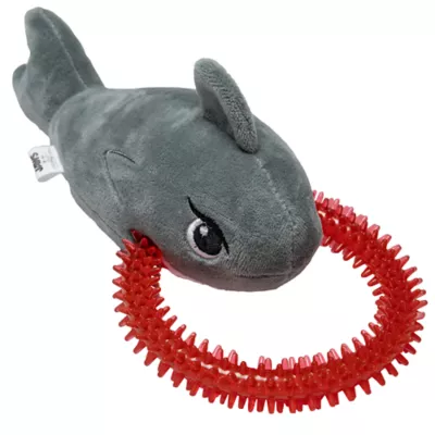 Product GMason Jaws Ring Plush Dog Toy