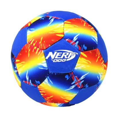 Product Nerf Color Grip Squeaker Ball Dog Toy