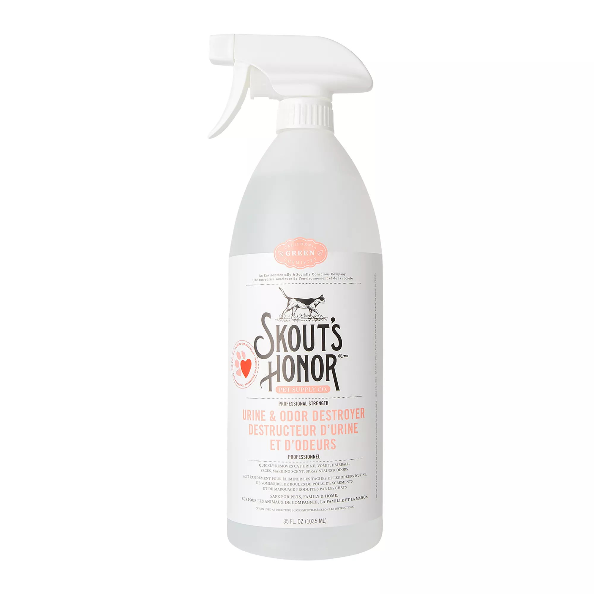 Skout's Honor Cat Urine & Odor Destroyer - 35 oz