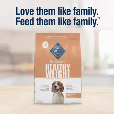 Product Blue Buffalo True Solutions Healthy Weight Adult Dry Dog Food - 4 lb