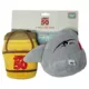Product GMason Jaws Shark Bucket Plush Dog Toy 2-Pack