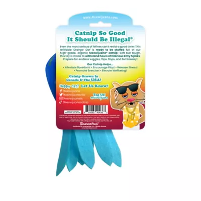 Product Meowijuana® Get Tangled Floppy Octopus w/Catnip Cat Toy