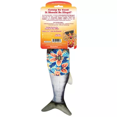 Product Meowijuana® Get Kickin' Big Fishy Tourist Catnip Kicker Cat Toy