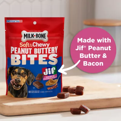 Product Milk-Bone X Jif Peanut Butter Bacon Bites