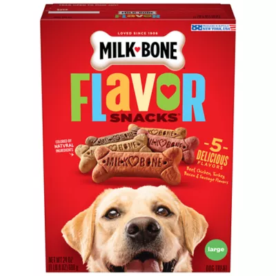 Product Milk-Bone Flavor Snacks Large Dog Biscuits 24 OZ