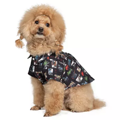 Product Jurasic World Button Down Dog Shirt