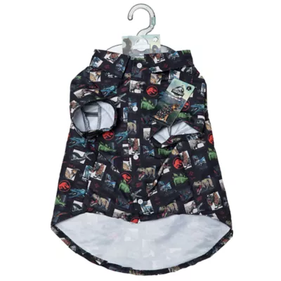 Product Jurasic World Button Down Dog Shirt