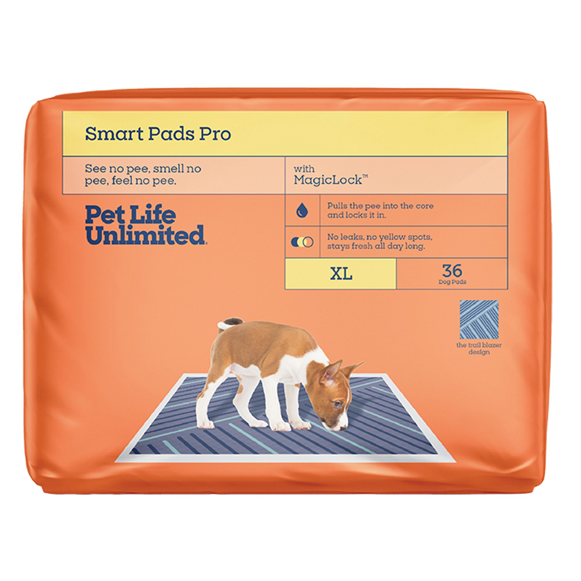 Pet Life Unlimited Smart Pads Pro Dog Pads, XL