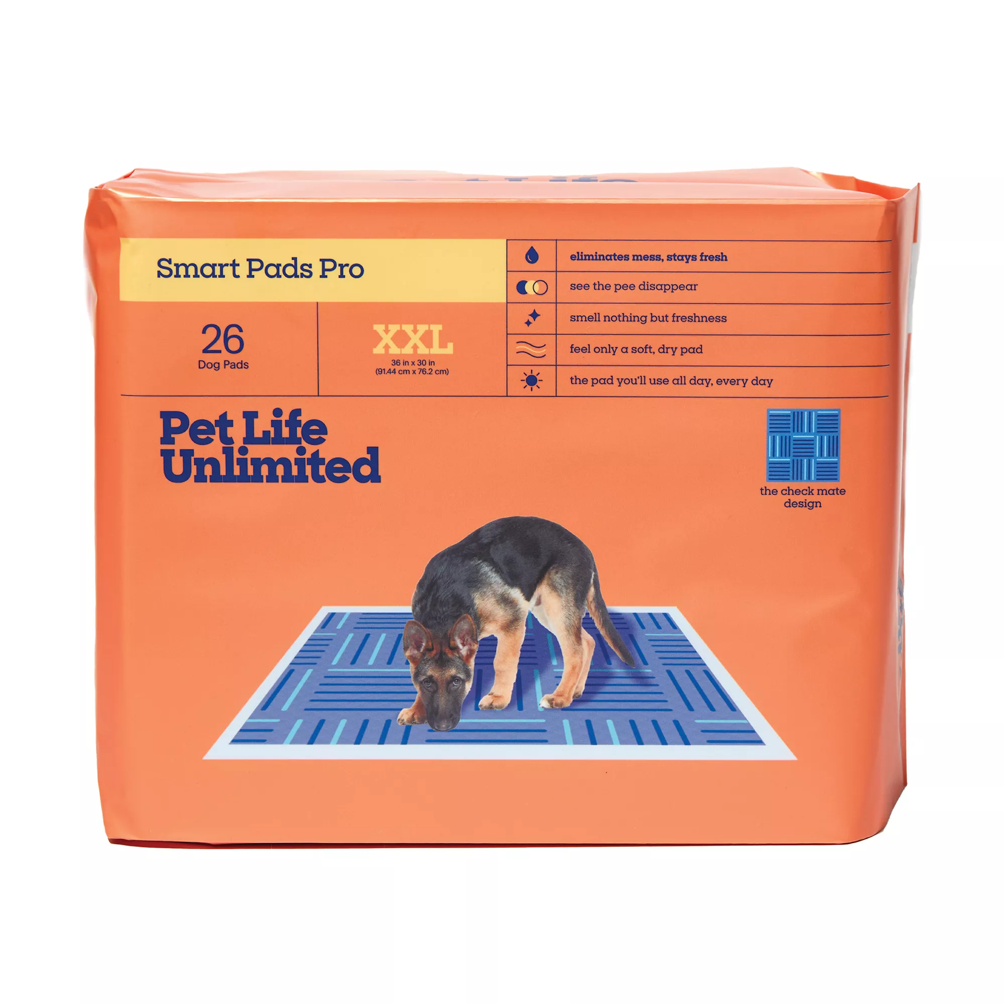 Pet Life Unlimited Smart Pads Pro Dog Pads, XXL