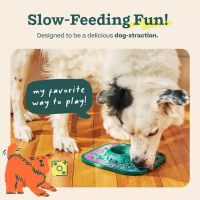 Product Woof Puzzle Slow Feeder Lick Dog Mat