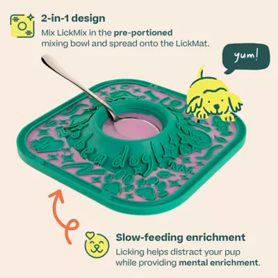 Product Woof Puzzle Slow Feeder Lick Dog Mat