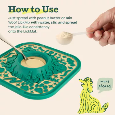Product Woof Puzzle Slow Feeder Lick Dog Mat