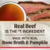 Merrick Healthy Bites Bone Broth Adult Dog Food Topper & Dog Treat - Natural, Beef image thumbnail 3
