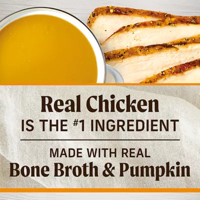 Merrick Healthy Bites Bone Broth Adult Dog Food Topper & Dog Treat - Natural, Beef - Image 3