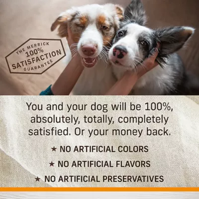 Merrick Healthy Bites Bone Broth Adult Dog Food Topper & Dog Treat - Natural, Beef - Image 6