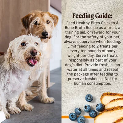 Merrick Healthy Bites Bone Broth Adult Dog Food Topper & Dog Treat - Natural, Beef - Image 9