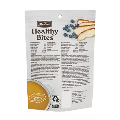 Merrick Healthy Bites Bone Broth Adult Dog Food Topper & Dog Treat - Natural, Beef - Image 10