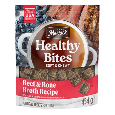 Product Merrick Healthy Bites Bone Broth Recipe, Dog Treats