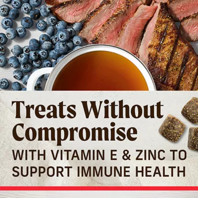 Merrick Healthy Bites Bone Broth Adult Dog Food Topper & Dog Treat - Natural, Beef - Image 2