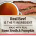 Merrick Healthy Bites Bone Broth Adult Dog Food Topper & Dog Treat - Natural, Beef image thumbnail 3
