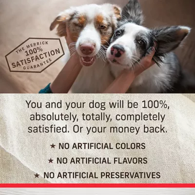 Merrick Healthy Bites Bone Broth Adult Dog Food Topper & Dog Treat - Natural, Beef - Image 6