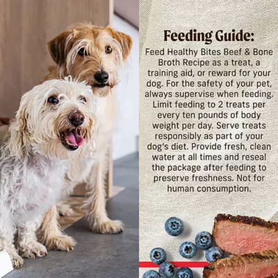 Merrick Healthy Bites Bone Broth Adult Dog Food Topper & Dog Treat - Natural, Beef - Image 9