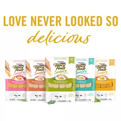 Product Fancy Feast Cat Treats - Savoury Puree Chicken Variety Pack 1.44 KG