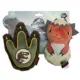 Product GMason Jurassic World Footprint & Egg Plush Dog Toy 2-Pack