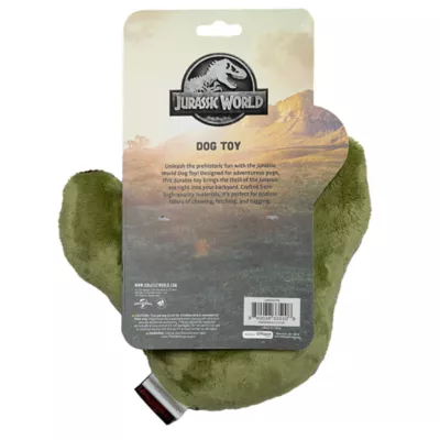 Product GMason Jurassic World Dinosaur Footprint Plush Dog Toy
