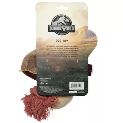 Product GMason Jurassic World T-Rex Dinosaur Plush Dog Toy