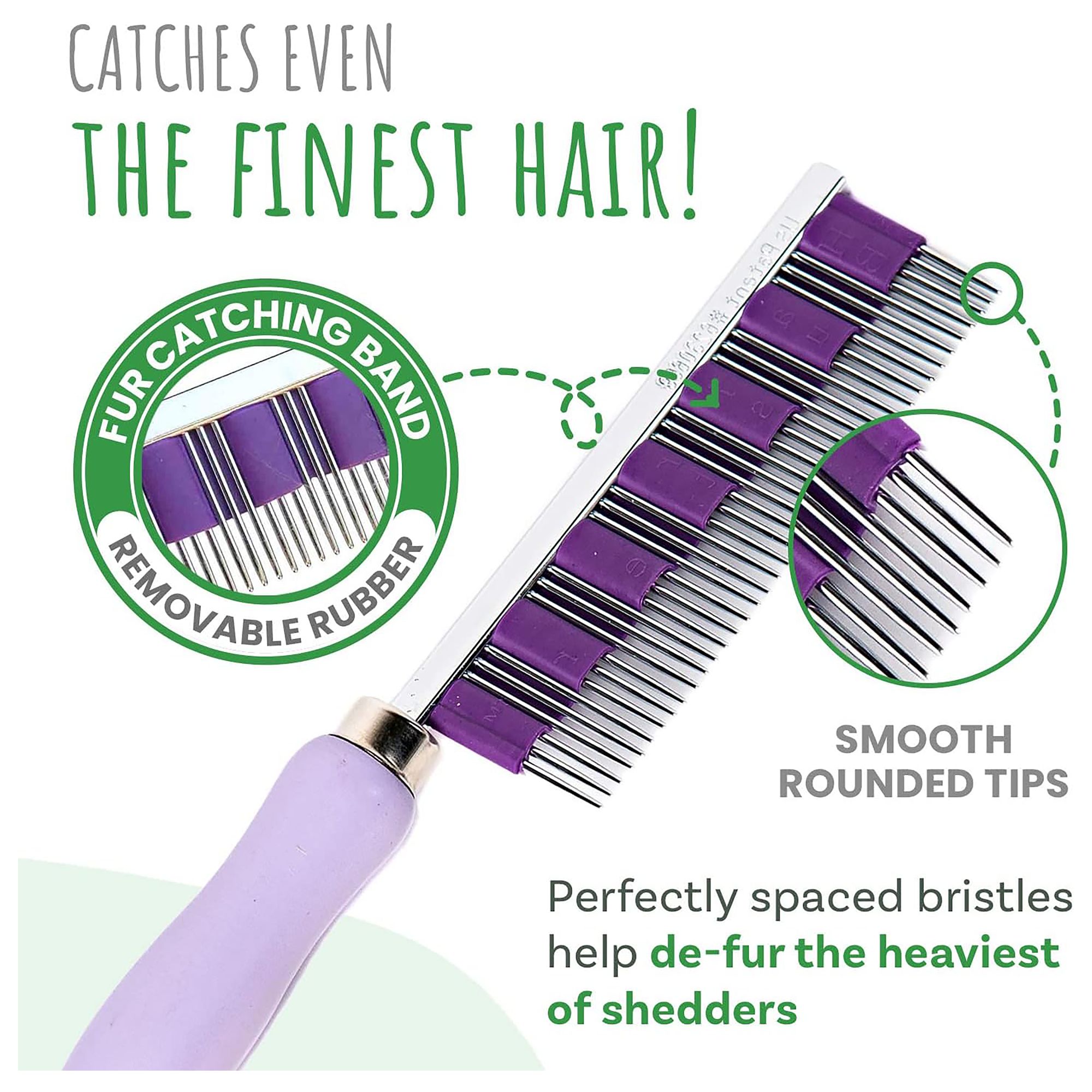 Small Pet Select Hair Buster Comb Grooming Comb - thumbnail 3
