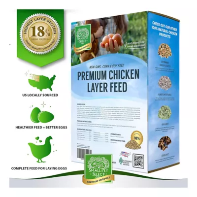 Product Small Pet Select Chicken Layer Feed Pellets 18%