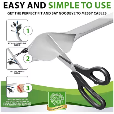 Small Pet Select Heavy Duty Cord Cover 10 FT - Image 4