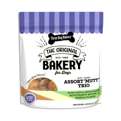 Product Three Dog Bakery Assort"Mutt" Trio 26 OZ