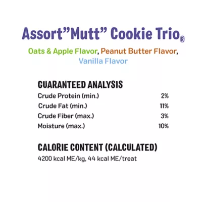 Product Three Dog Bakery Assort"Mutt" Trio 26 OZ