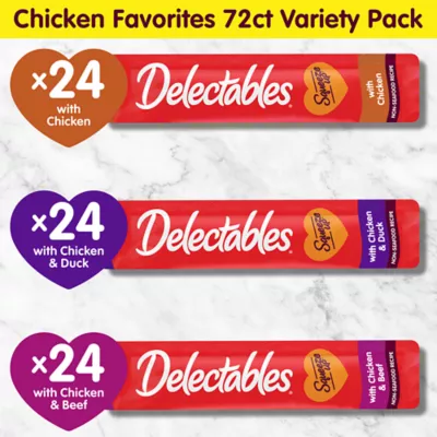 Hartz Delectables Squeeze Up - Variety Pack, 72 CT, 36 OZ - Image 6
