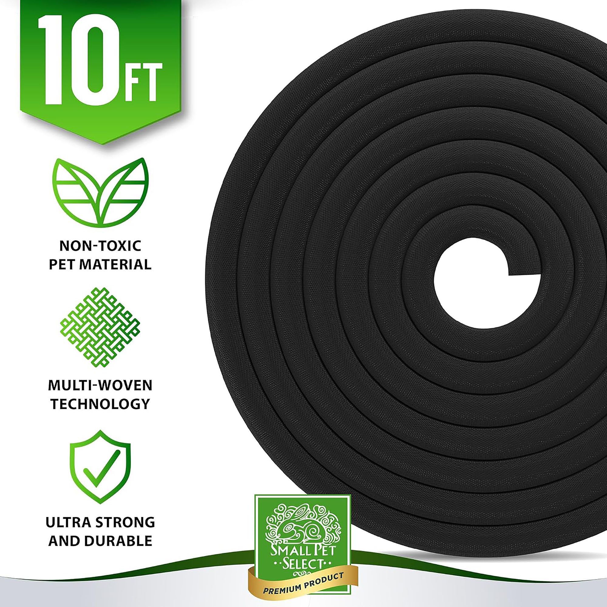Small Pet Select Heavy Duty Cord Cover 10 FT Cord Protector - thumbnail 4
