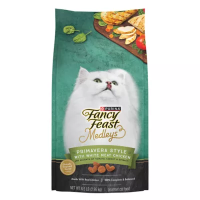 Product Purina® Fancy Feast® Medleys - Dry Cat Food, Chicken, 6.5 LB