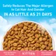 Product Purina ONE LiveClear Allergen Reducing Dry Kitten Food 2.8 LB