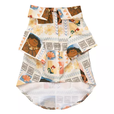 Product Disney Pixar Moana Button-Down Pet Shirt